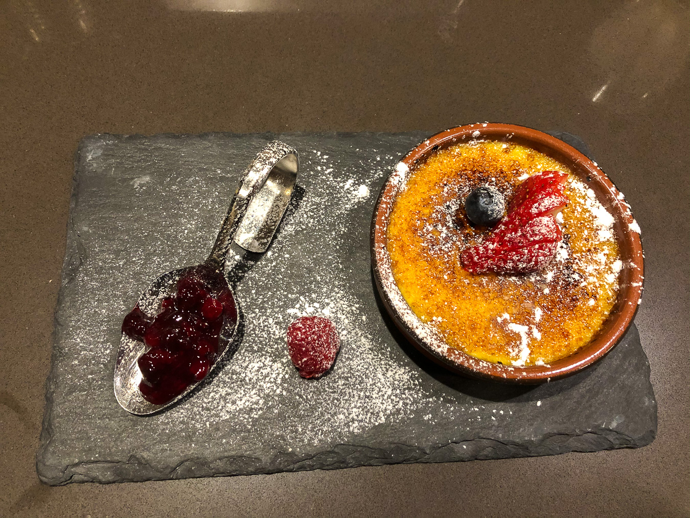 Creme Brulee at Radisson Blu Arlandia Hotel